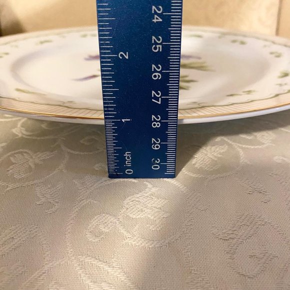 Vintage Victorian Garden Georges Briard Private Collection Platter/Charger Plate - Picture 6 of 7